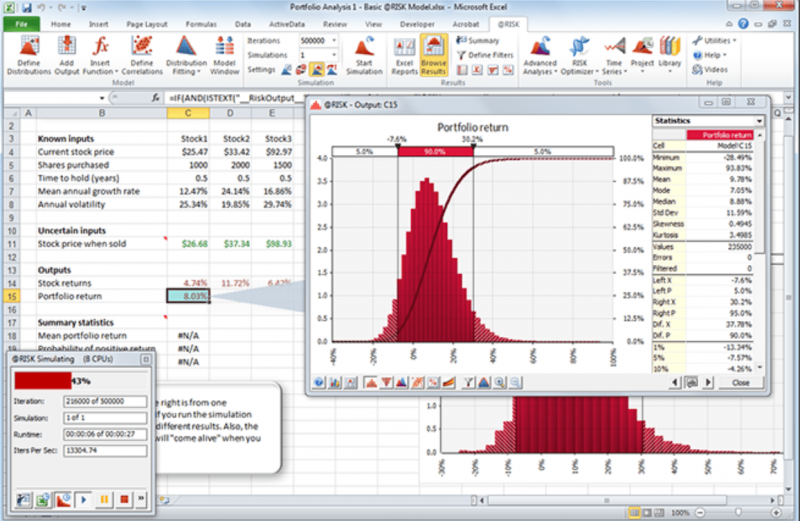 Risk Management screenshot