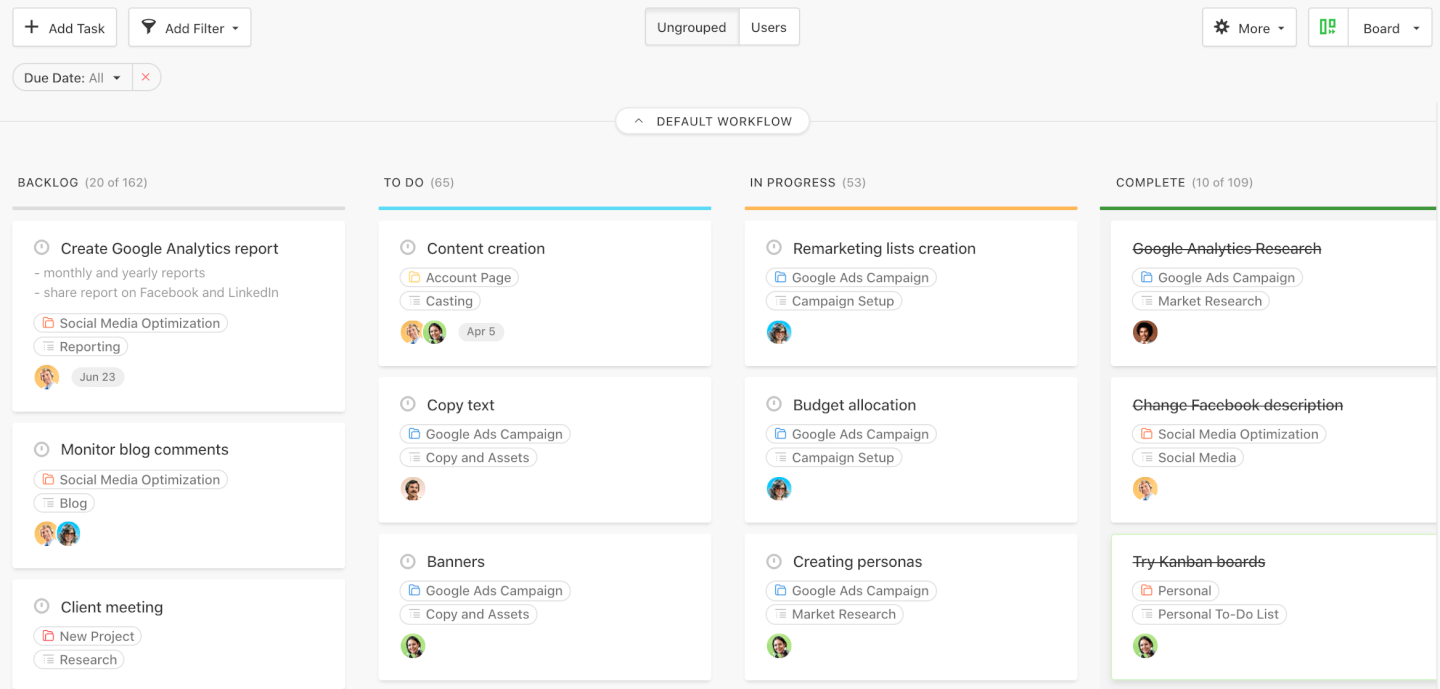 Paymo screenshot - Guide Expert 2020: Meilleur logiciel de gestion de projet marketing