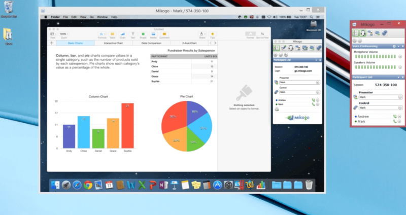 Mikogo Screen Sharing screenshot