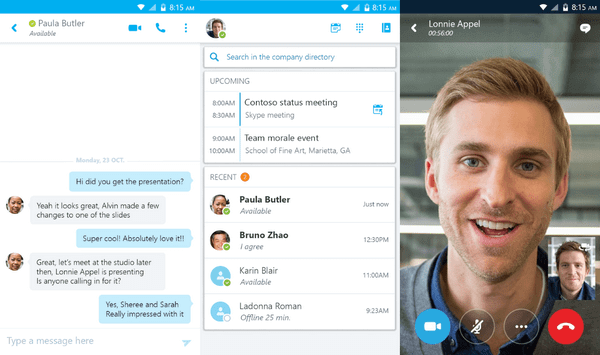 Skype-screen Sharing screenshot