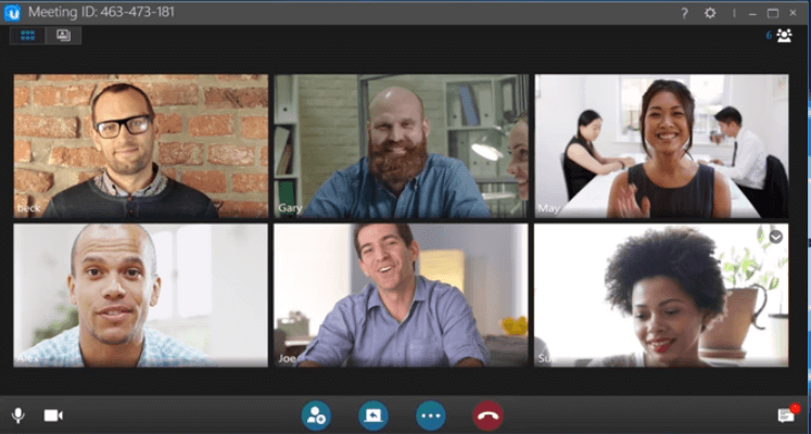 uMeeting Screen Sharing Screenshot
