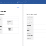 Project Charter Template Screenshot 1
