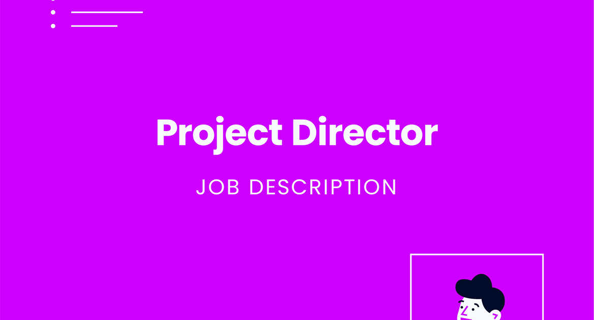 Project Director Job Description - The Digital Project Manager