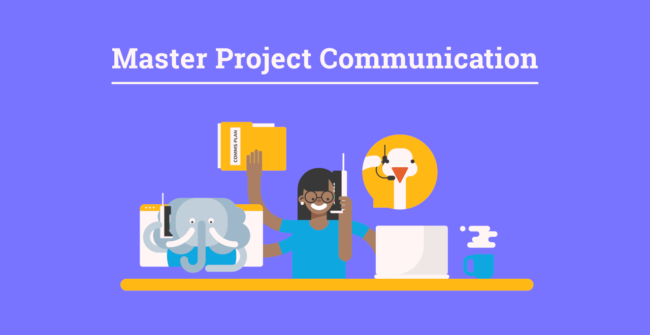 Graphics of Master Project Communications