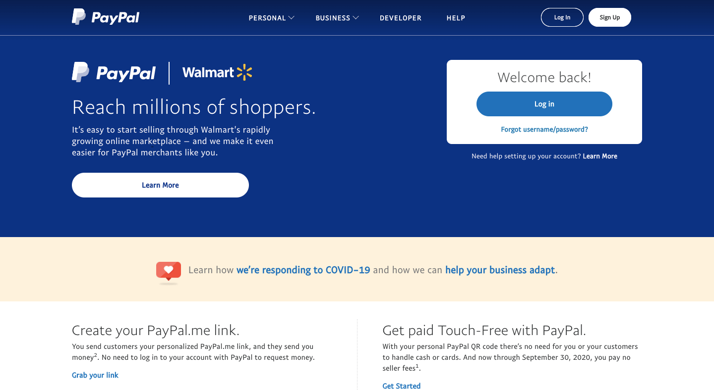 PayPal screenshot - 7 Best Online Invoicing Tools For Digital Agencies