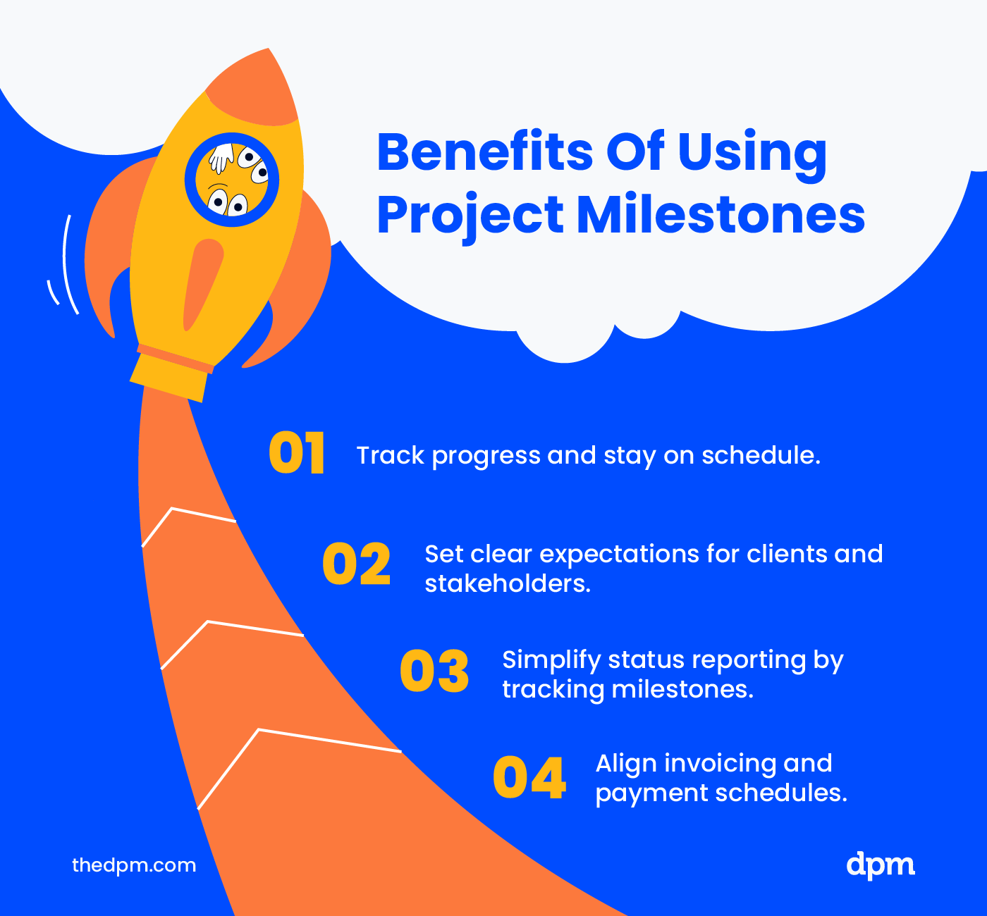 benefits of using project milestones