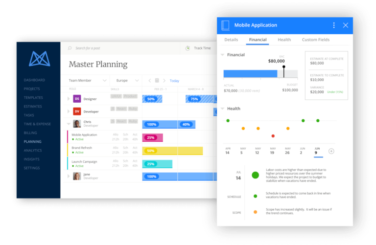 Screenshot Of Mavenlink