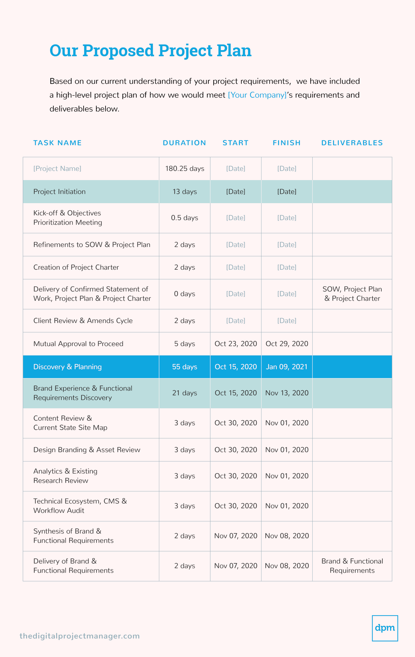 Project Proposal Long Form