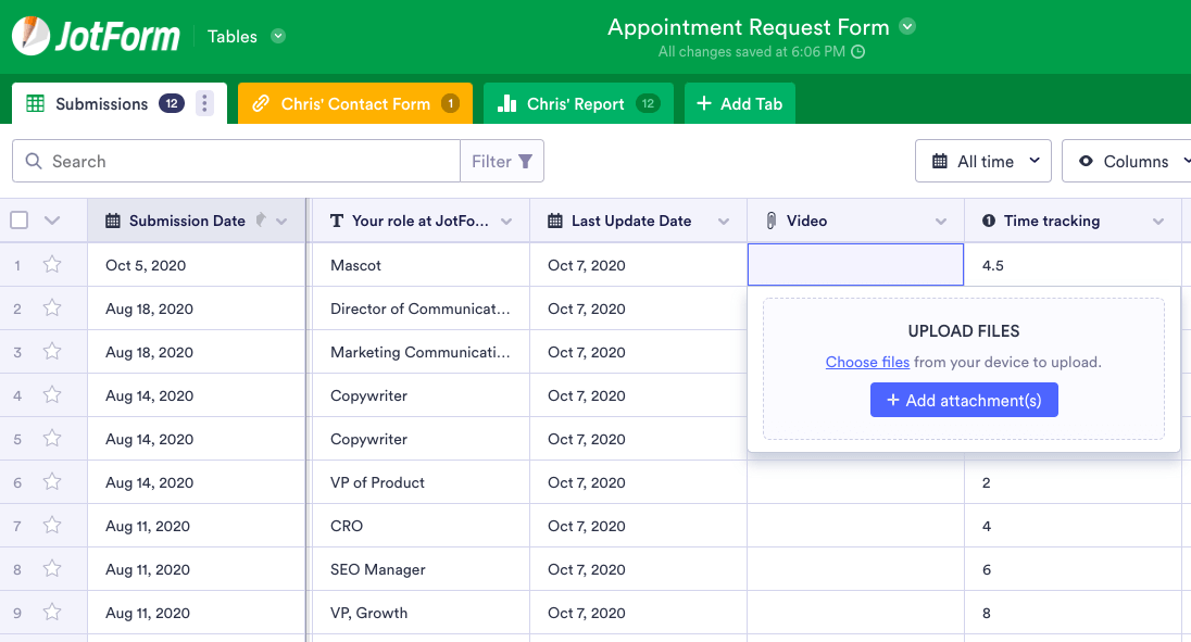 What Is JotForm Tables & How Does It Manage Project Data?