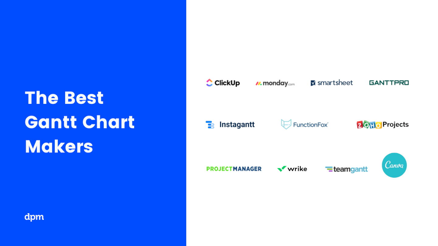 Gantt Chart Makers DPM Logo Soup 2021