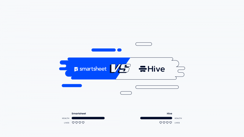 Smartsheet vs Hive Comparison in an Honest Review Featured Image