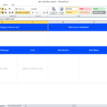 screenshot of dpm storytelling template