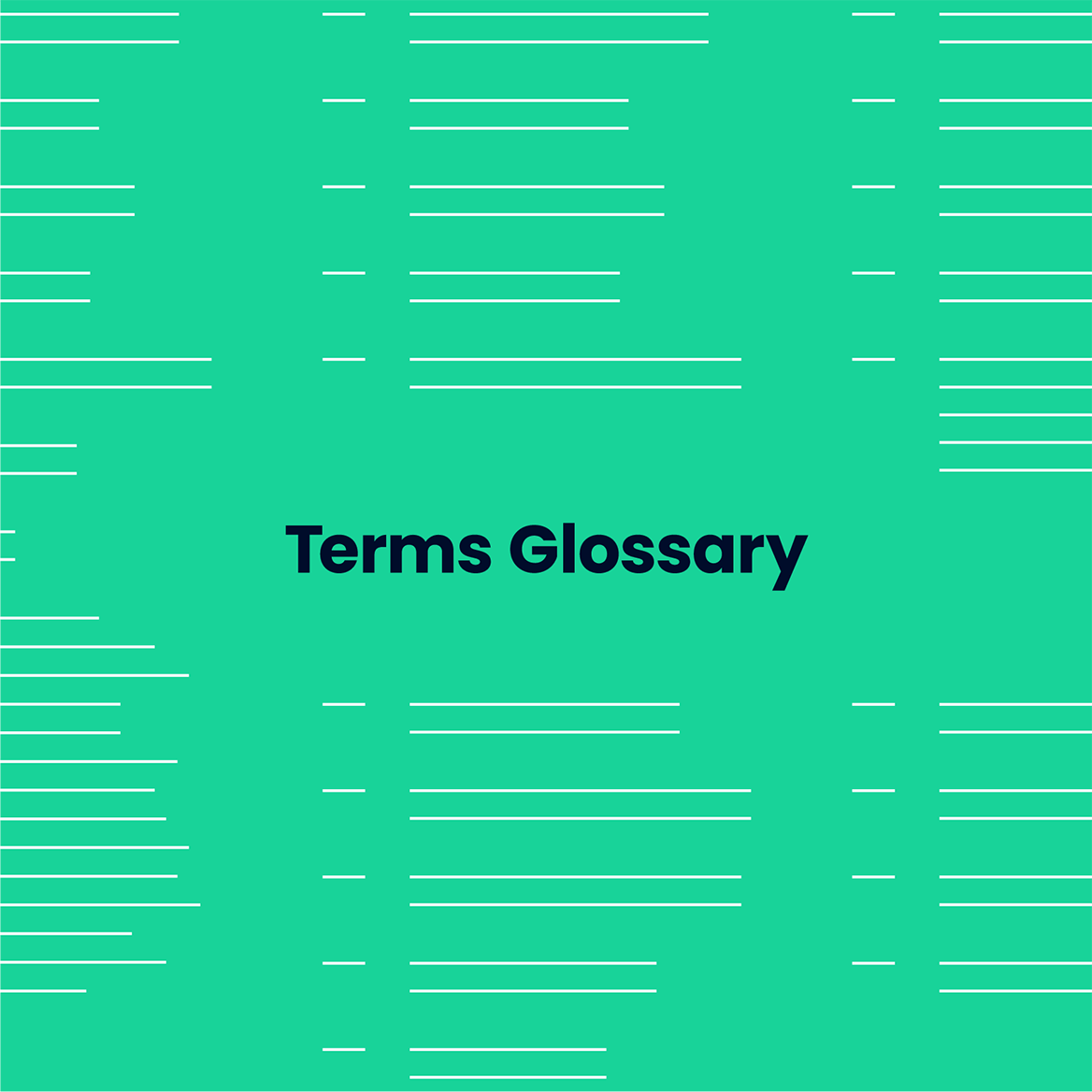 Templates-Terms Glossary
