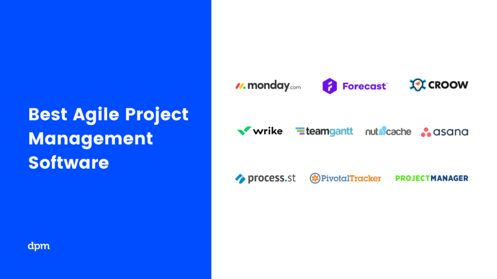 best agile project management software logos list