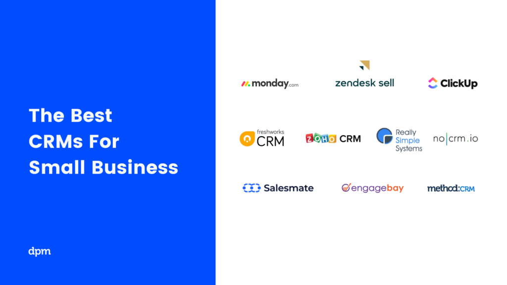 crms for small business logos list