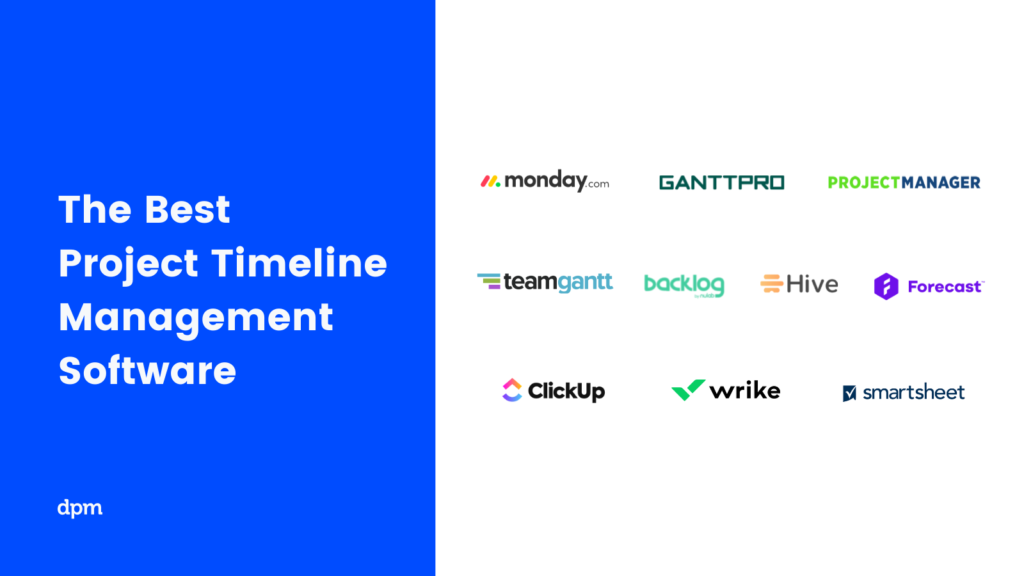 project timeline management software logos list