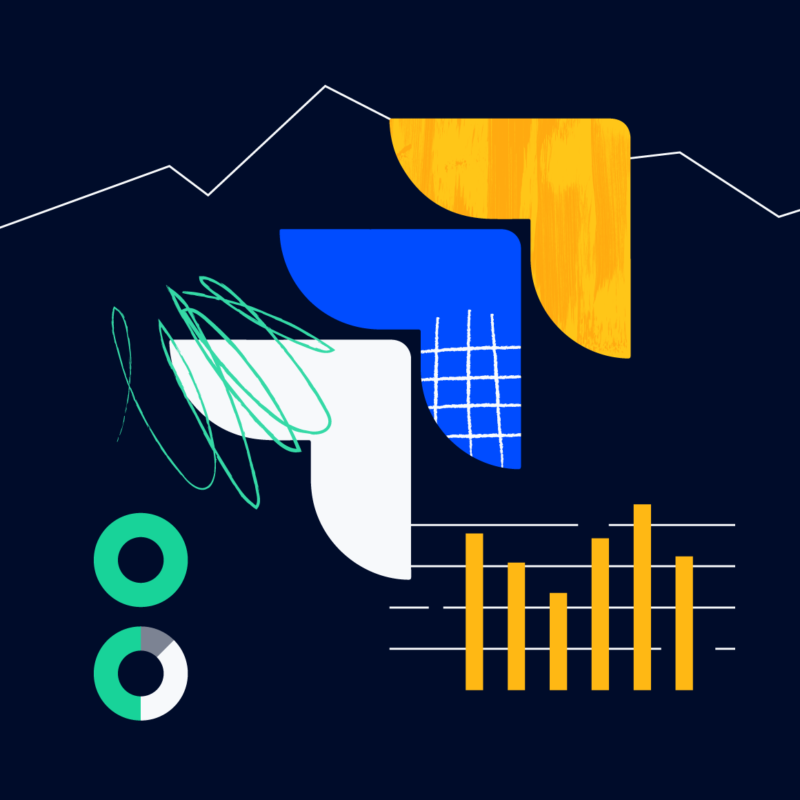 jira logo with charts and graphs for jira resource planning