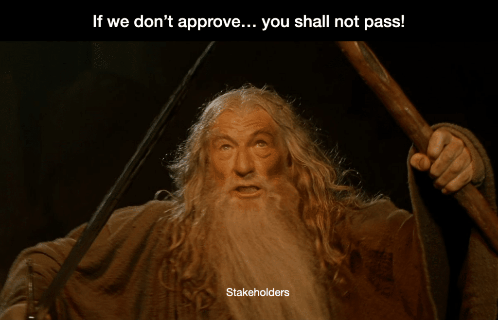image of stakeholder approval
