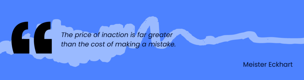 project management quote from Meister Eckhart