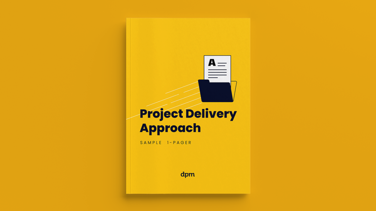 Project Delivery Approach 1-Pager