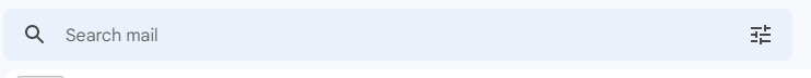 gmail search bar screenshot