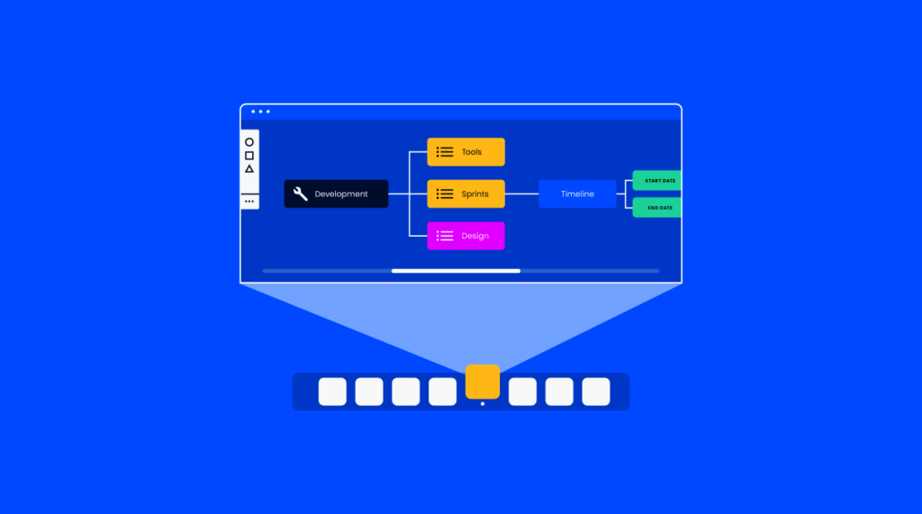 what is workflow management software featured image: illustration showing a workflow builder
