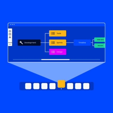 what is workflow management software featured image: illustration showing a workflow builder