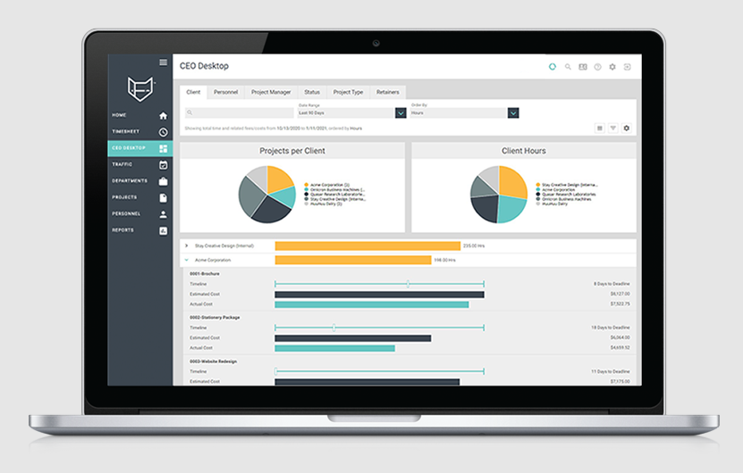 FunctionFox software review, a screenshot of the tool's dashboard