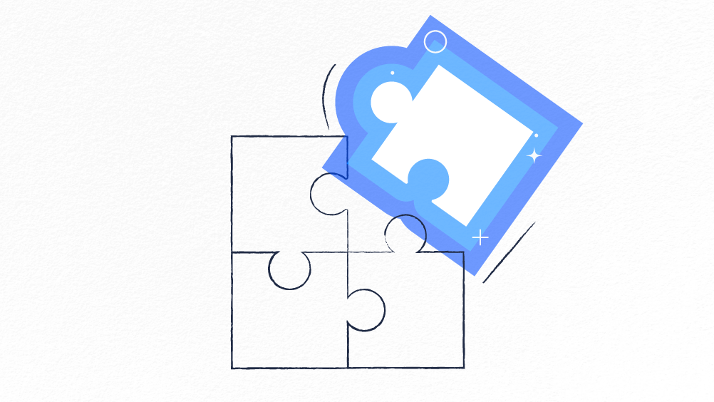 puzzle piece fitting into the larger puzzle to illustrate resolving project risks