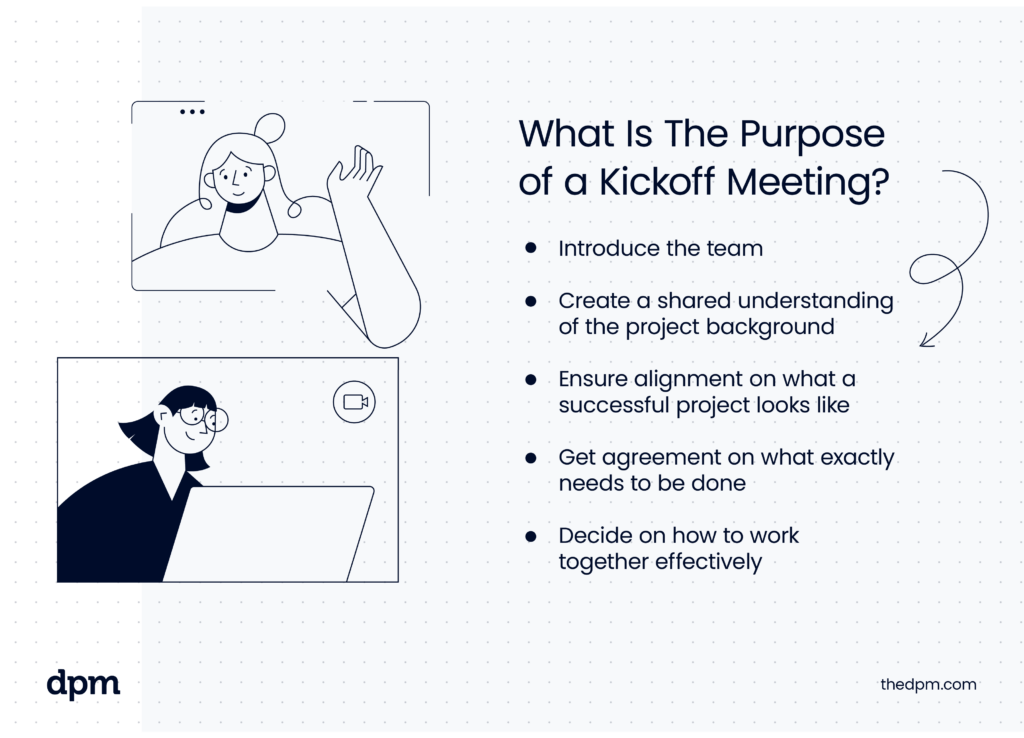  purpose of a project kickoff