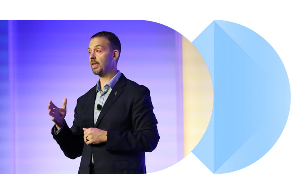 Relatore principale durante una sessione del Gartner Digital Workplace Summit