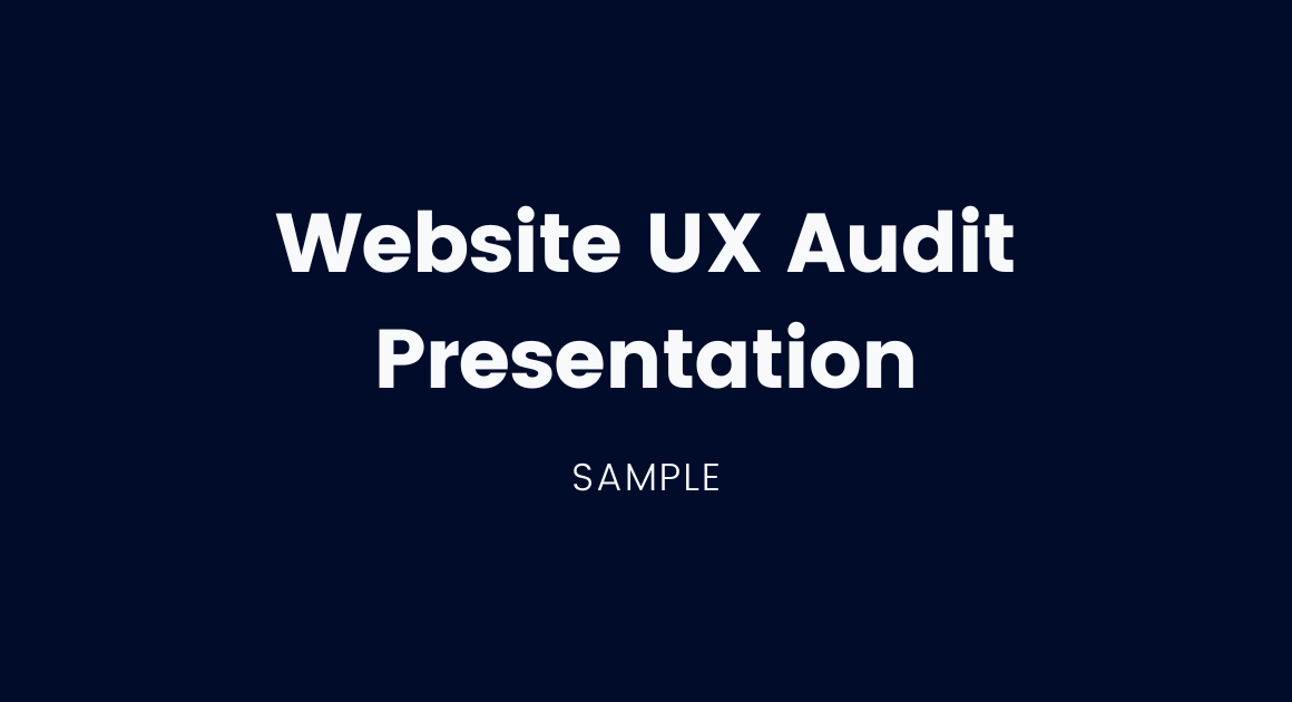 Website Design Audit Presentation Template The Digital Project Manager Website Design Audit Presentation Template The Digital Project Manager