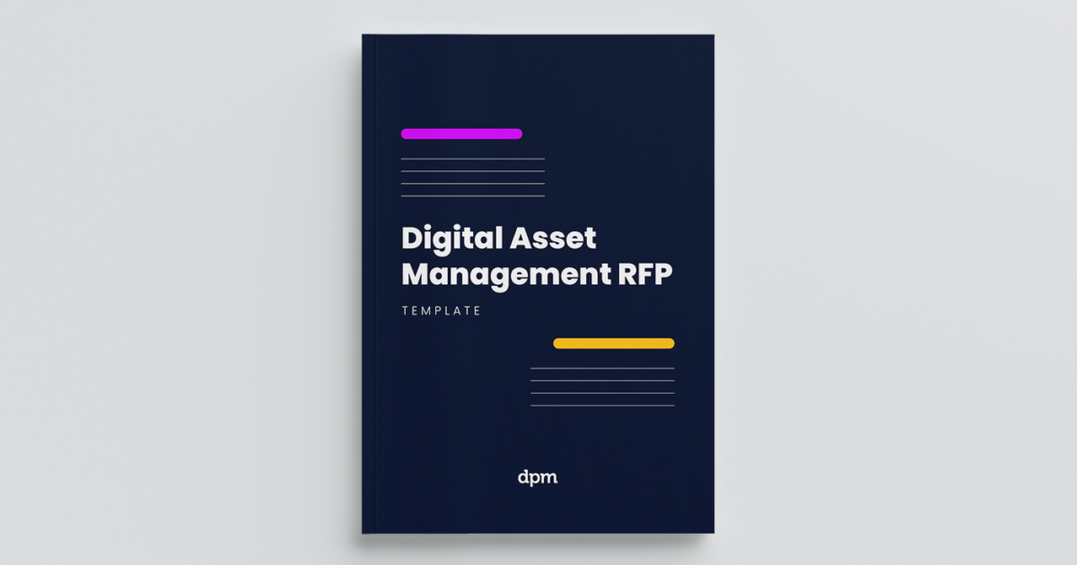 Digital Asset Management RFP Template Digital Asset Management RFP Template