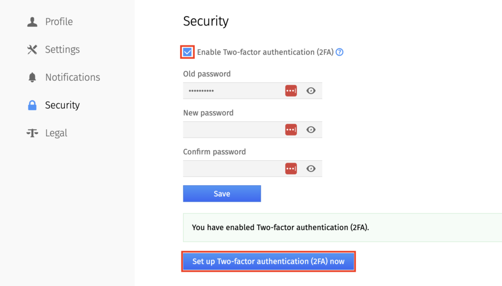 pics.io security safeguard screenshot