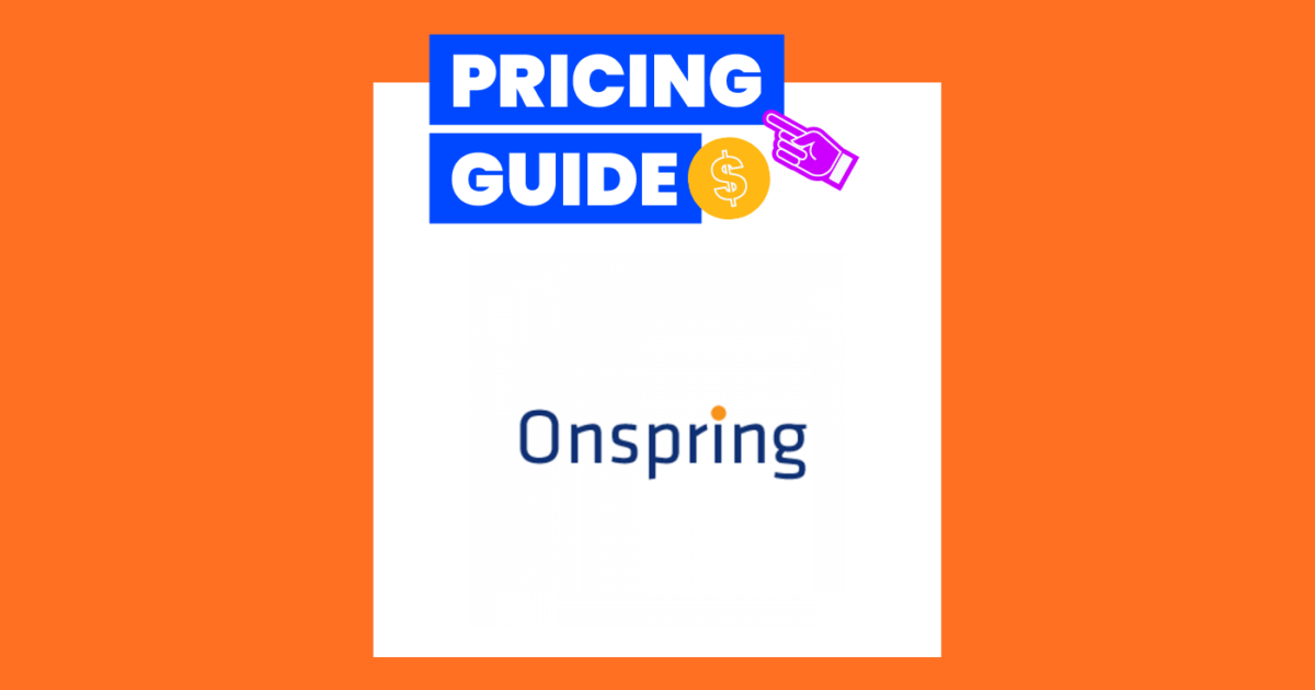 Onspring Pricing Tiers & Costs