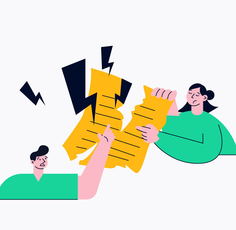 project manager conducting conflict resolution in project management
