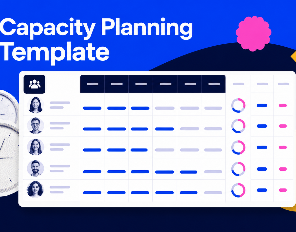 Capacity Planning Template: Plan Team Workloads Faster