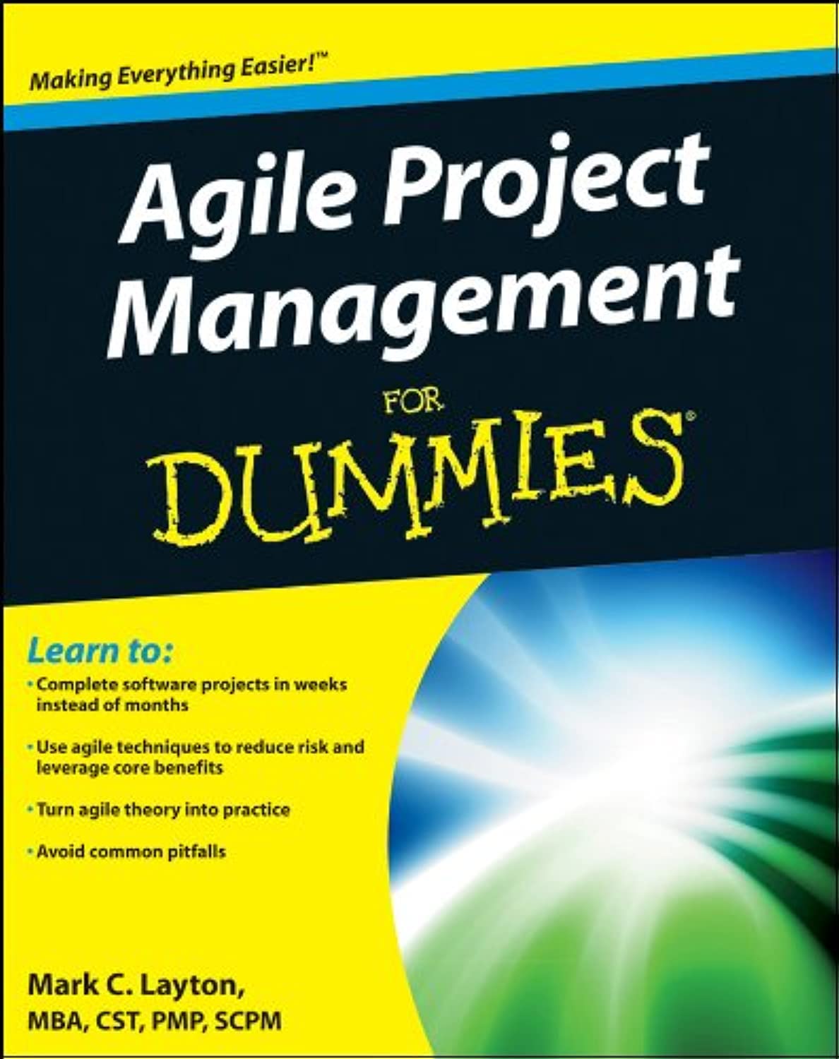 Agile Project Management For Dummies by Mark C. Layton project management books for beginners