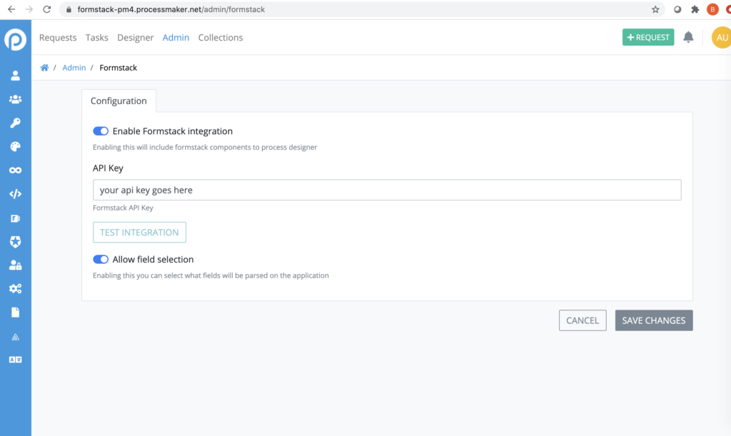 ProcessMaker integrations