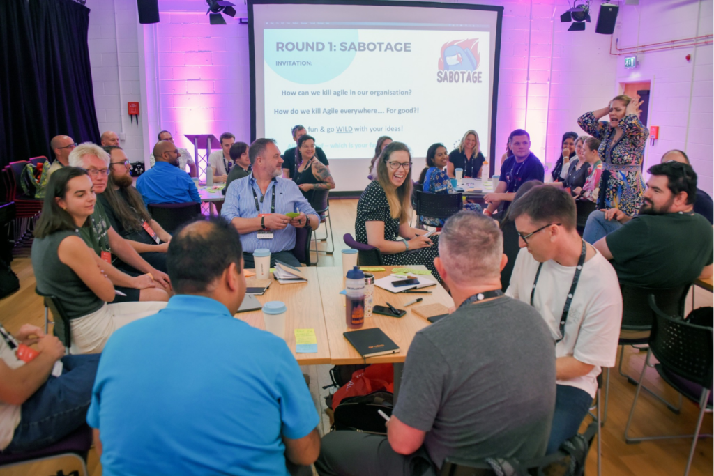 Engaging workshop session of the Agile on the Beach 2025 conference
