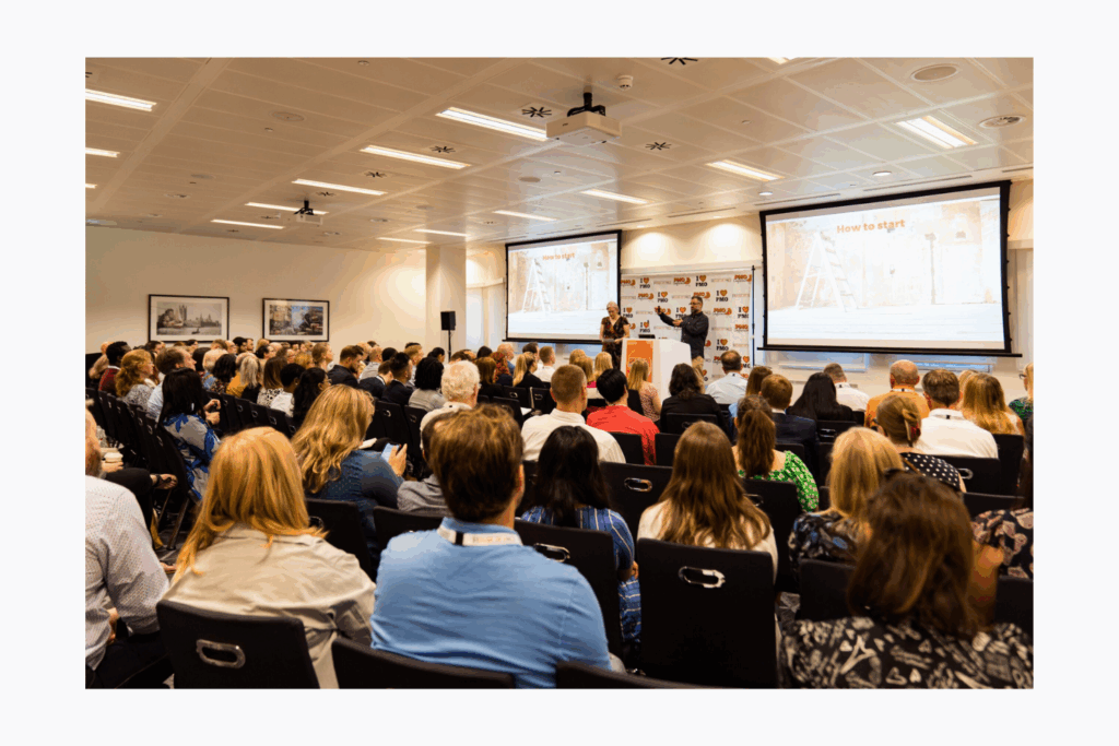 Attendees of PMO Conference