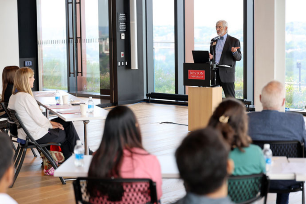 A keynote presentation at the Project Management in Practice conference