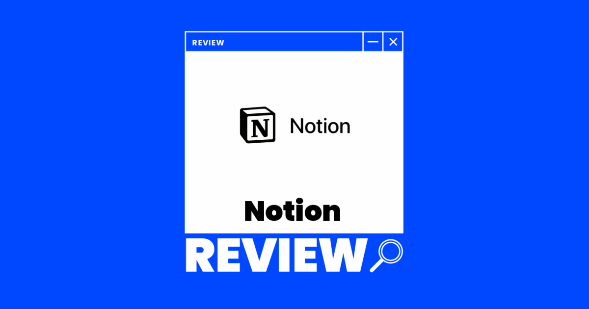 O logo do Notion, com uma nota de página e uma lupa, simbolizando a IA integrada.