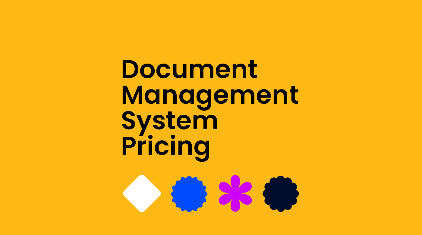 Document management system pricing standard editorial post 07190