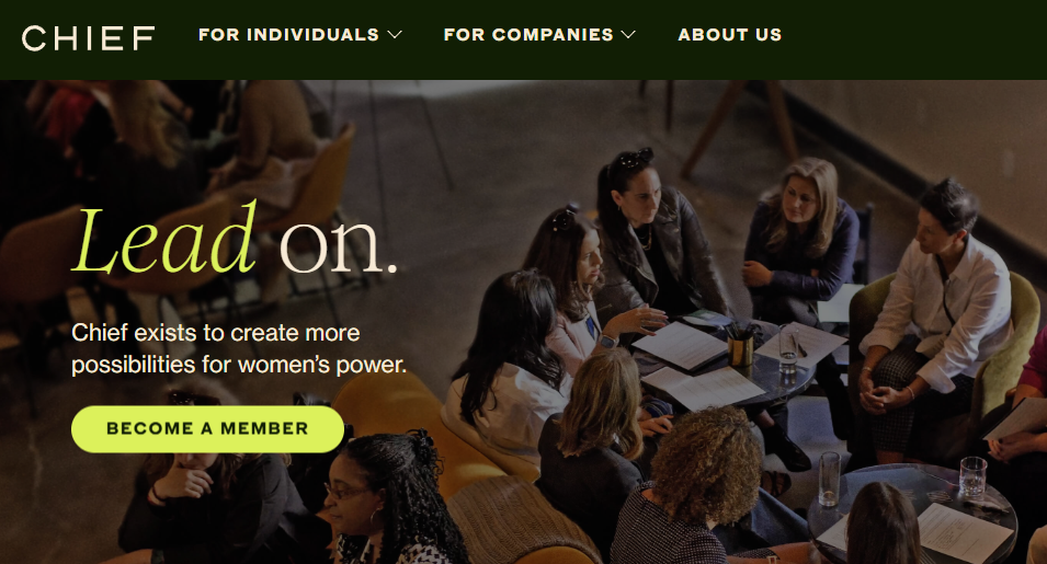 Chief community homepage