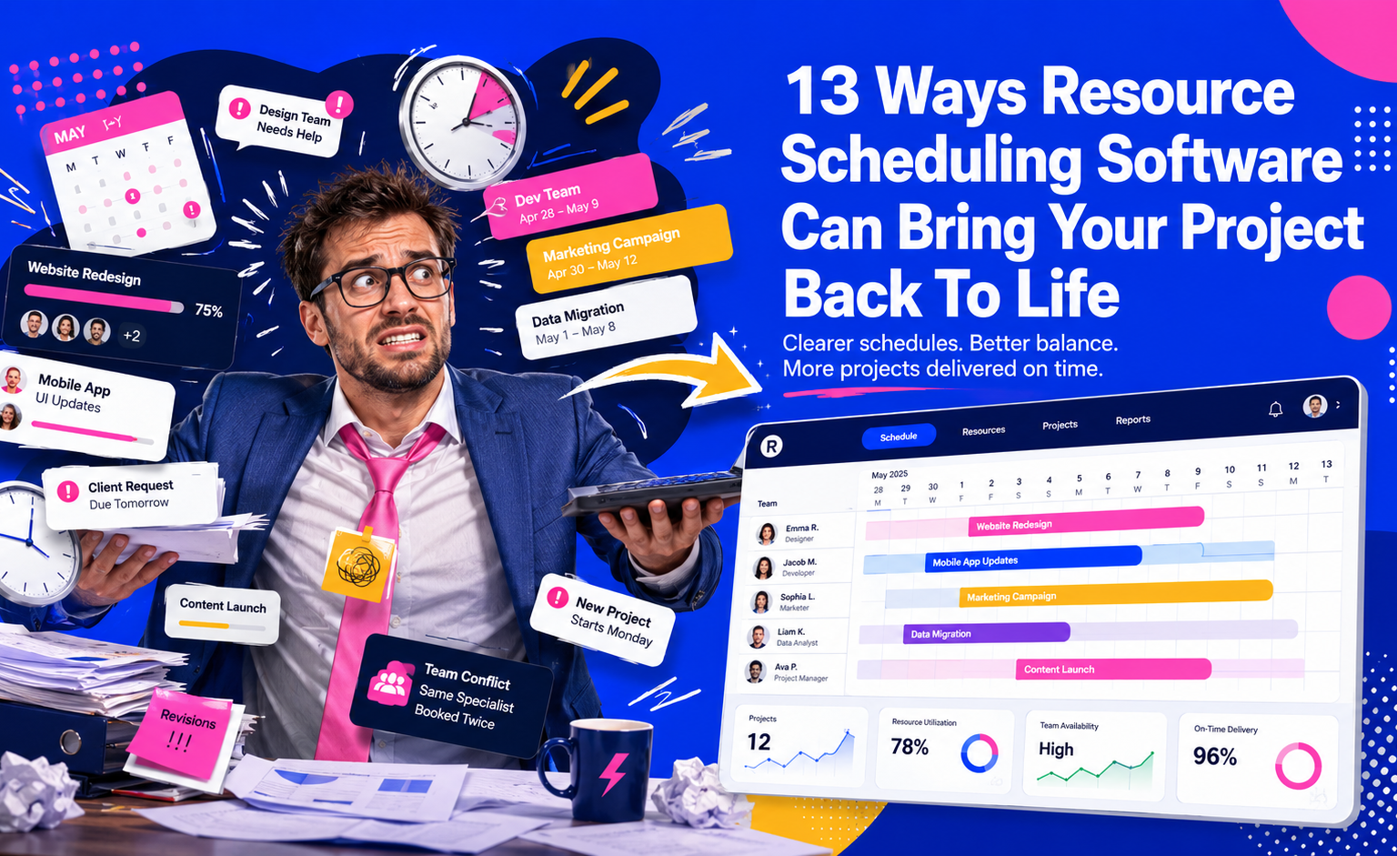 13 Critical Benefits of Resource Scheduling Software For Project Success
