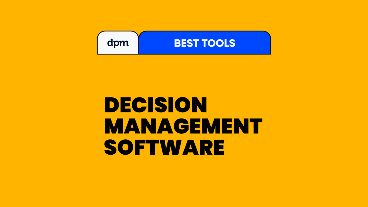 Decision management software best tools 82786