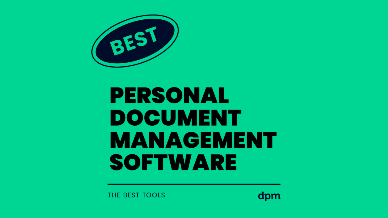 Personal document management software best tools 55999