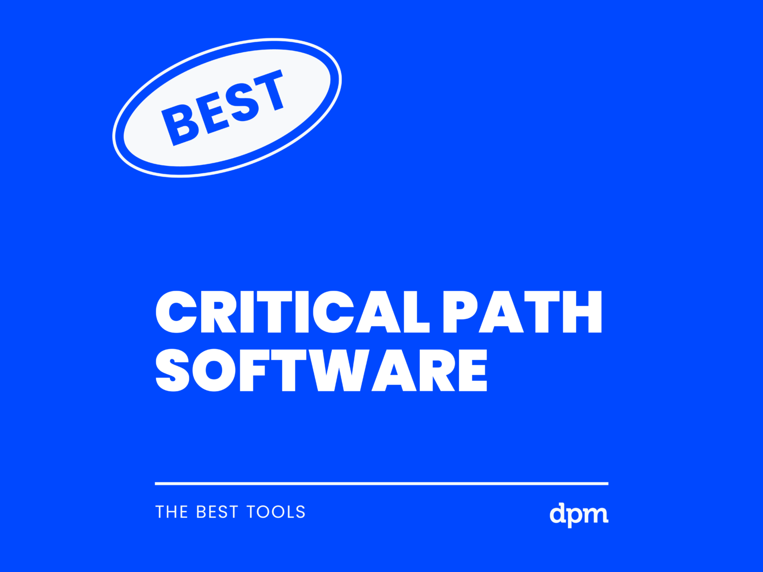12 Critical Path Software Solutions Picked for 2026