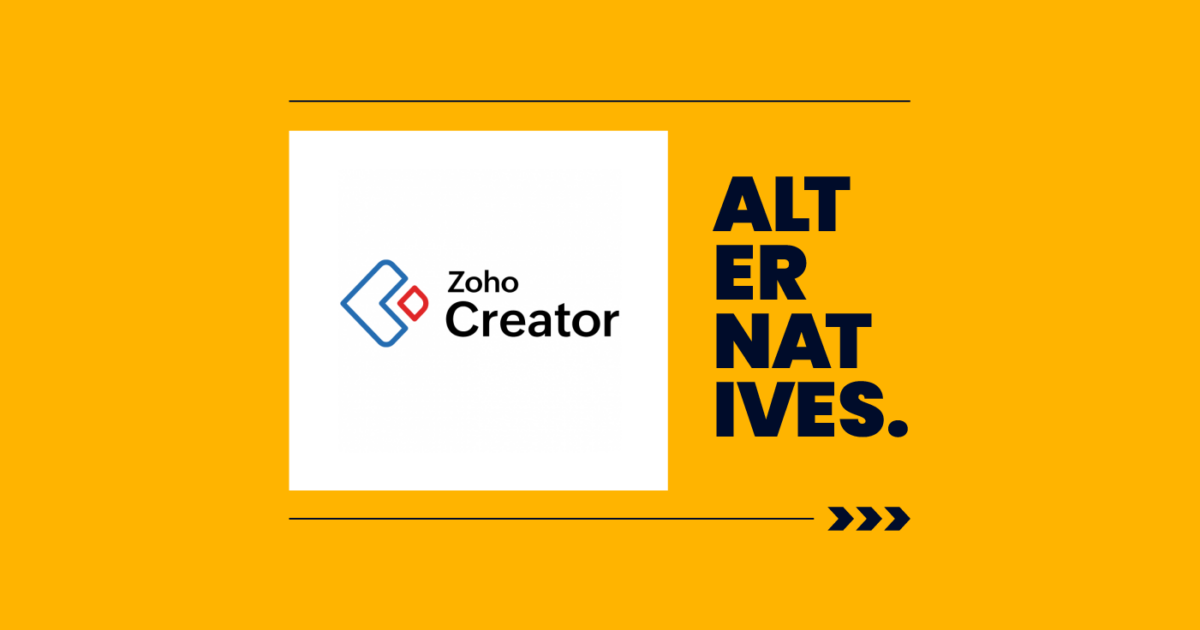 Zoho Sign Alternative 14 Best Zoho Creator Alternatives for 2026